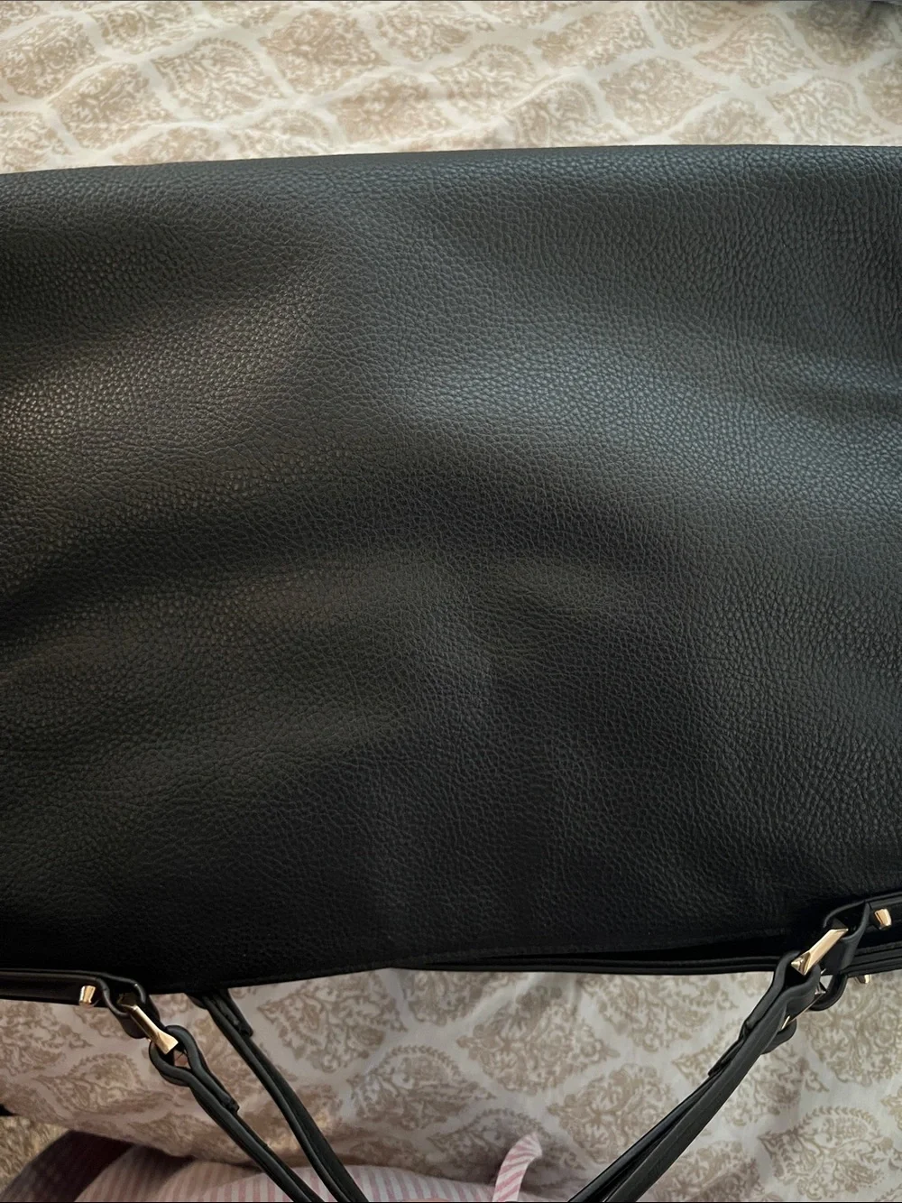 Fiorelli Black Structured Top-Handle Satchel